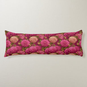 Cojín Dahlias Decoración Clásica del Hogar Botánico Deco