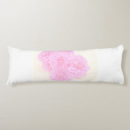 Cojín Dahlias En Rosa Suave