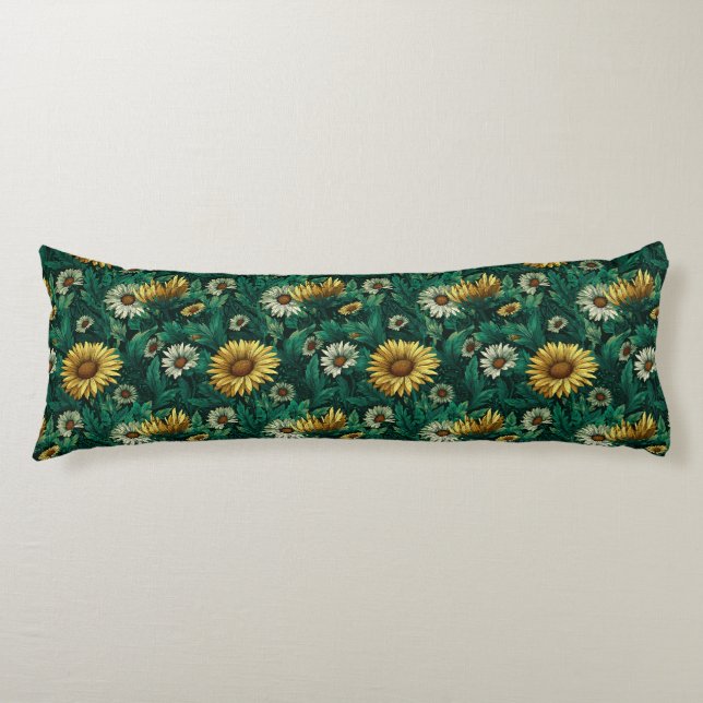 Cojín Daisy Nature Interior Decor Boho Sofá (Anverso)