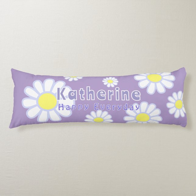 Cojín Daisy Simple Lilac (Anverso)