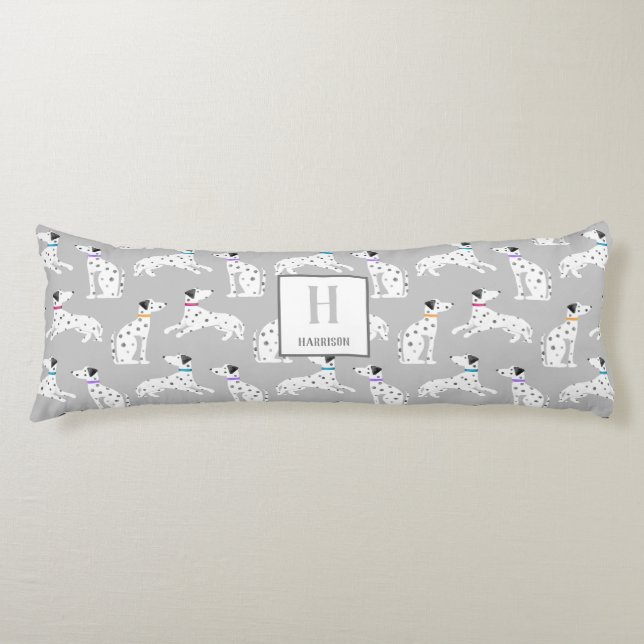 Cojín Dalmatian Dog Polka Dot Animal acuarela Niños (Anverso)