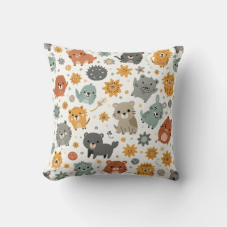 cojín de almohada animal lindo