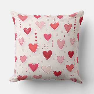 Cojín de almohada con forma de corazón