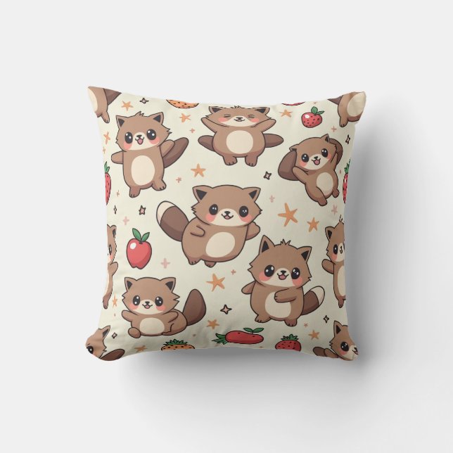 cojín de almohada de carácter lindo (Anverso)