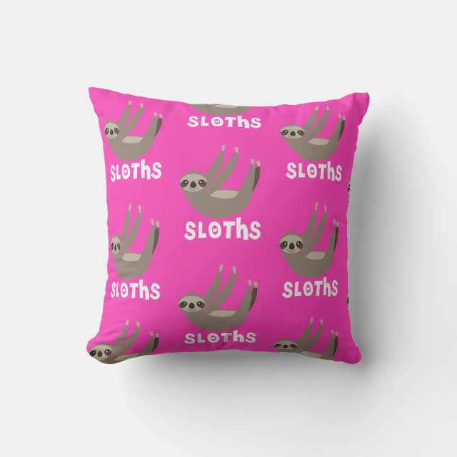 Cojín de almohada de eslora rosa cúpula (Anverso)