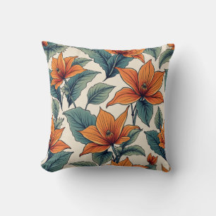 Cojín de almohada de flores