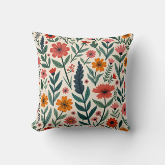 cojín de almohada de flores
