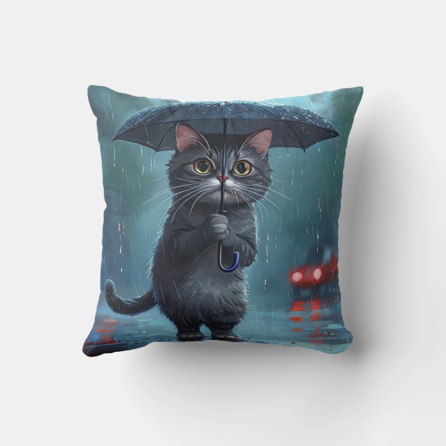 cojín de almohada de gato (Reverso)