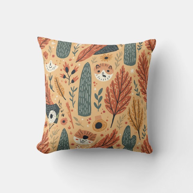 cojín de almohada de gato lindo (Anverso)