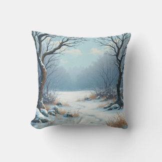 cojín de almohada de invierno