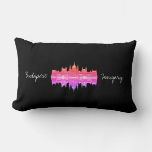 Cojín de almohada de la ciudad de Budapest en el P