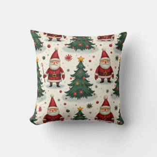 cojín de almohada de navidad adorable