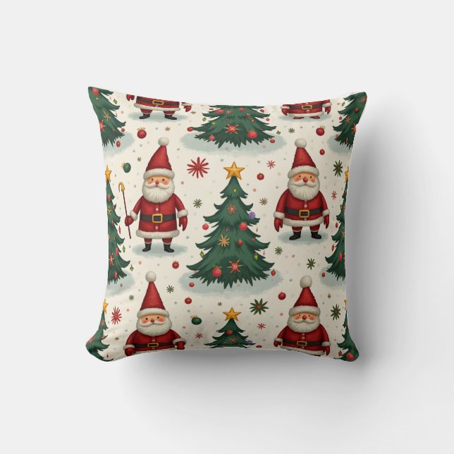 cojín de almohada de navidad adorable (Anverso)
