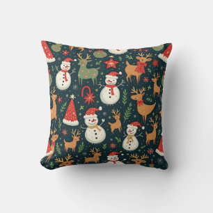 cojín de almohada de navidades lindos