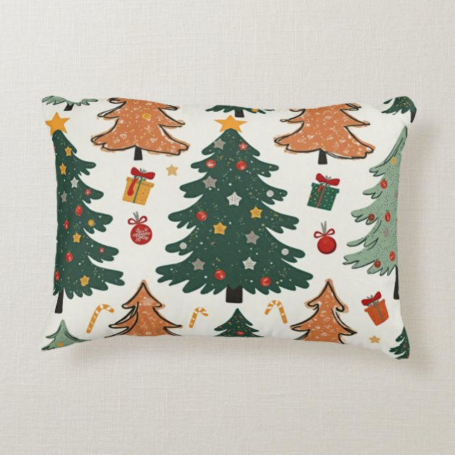 cojín de almohada de navidades (X-mas) (Reverso)