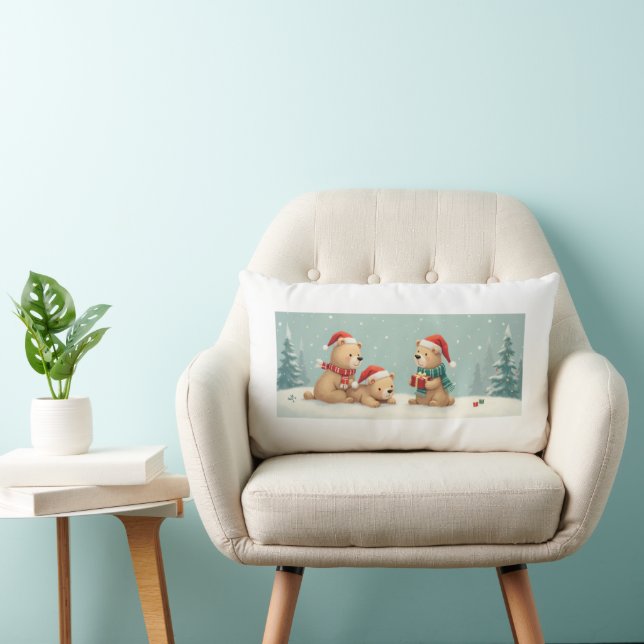 cojín de almohada de oso suave (Silla)