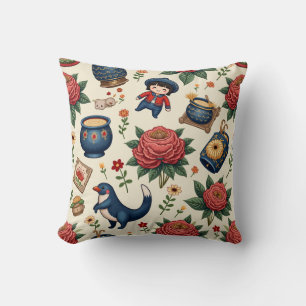 cojín de almohada de pingüino mate