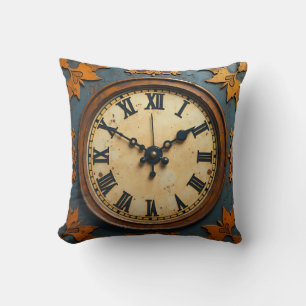 cojín de almohada de reloj
