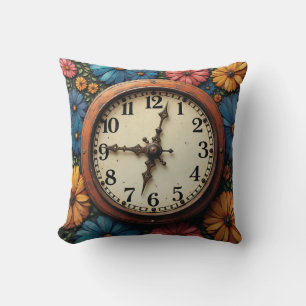 cojín de almohada de reloj