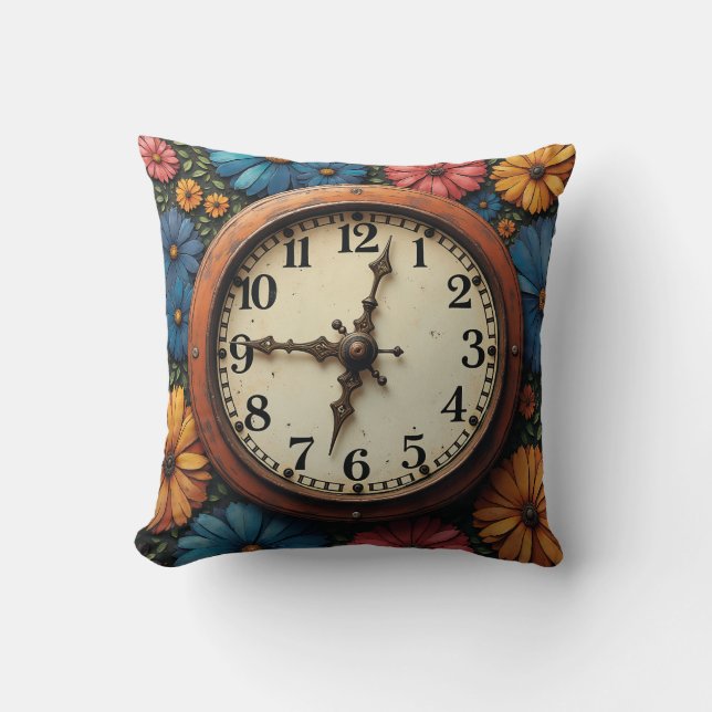 cojín de almohada de reloj (Anverso)