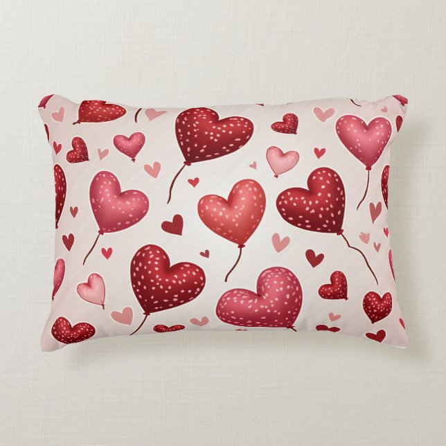 cojín de almohada el día de San Valentín (Anverso)
