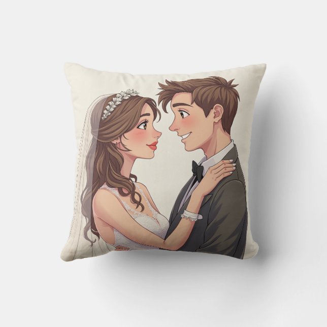 cojín de almohadas bodas (Reverso)