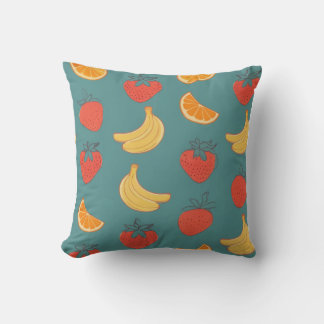 cojín de almohadas de fruta