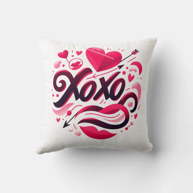 Cojín de amor XOXO (Reverso)