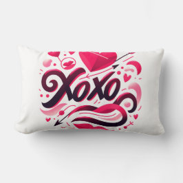 Cojín de amor XOXO