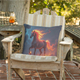 Cojín De Exterior „2026 – Das Jahr des Feuerpferds“