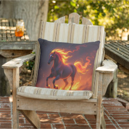 Cojín De Exterior „2026 – Das Jahr des Feuerpferds“