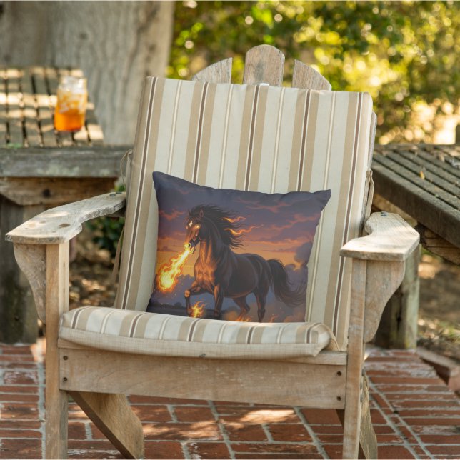 Cojín De Exterior „2026 – Das Jahr des Feuerpferds“ (Silla)