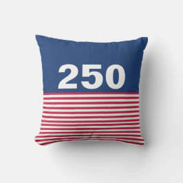 Cojín De Exterior 250 Red White and Blue USA Anniversary