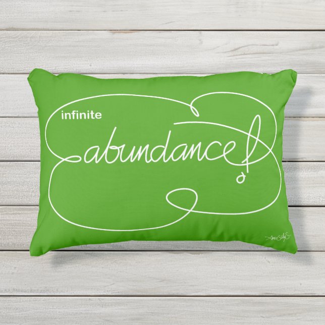 Cojín De Exterior ABUNDANCIA infinita - CloudS audaces - W (Anverso)