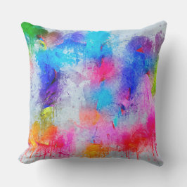 Cojín De Exterior Acuarela abstracta