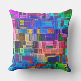 Cojín De Exterior Acuarela abstracta