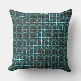 Cojín De Exterior ¿Ajedrez, cuadrados o imagen diferentes bajo la re