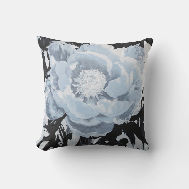 Cojín De Exterior "Almohada del paseo del Peony" (Anverso)