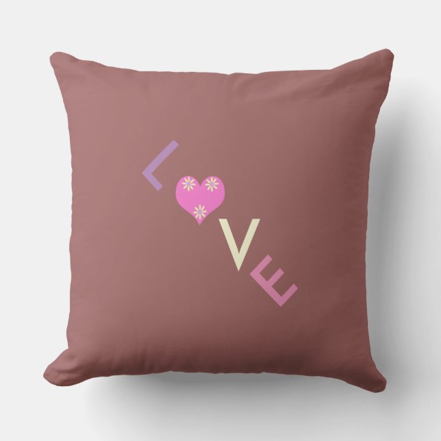 Cojín De Exterior Amar a esta Bonito (Anverso)