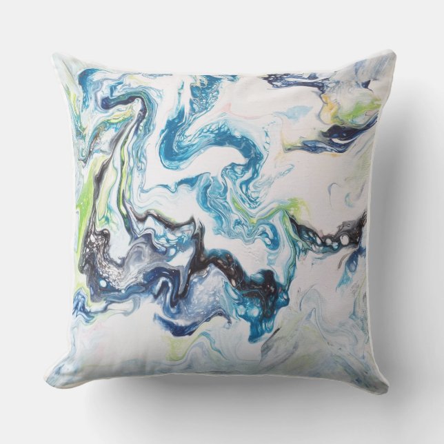 Cojín De Exterior Amo el mar (Anverso)