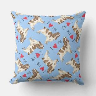 Cojín De Exterior Amo mi Cocker Español Inglés