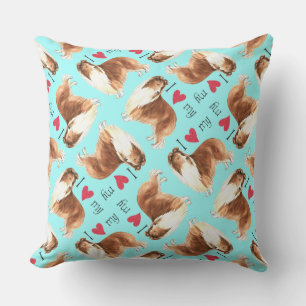 Cojín De Exterior Amo mi Sheltie