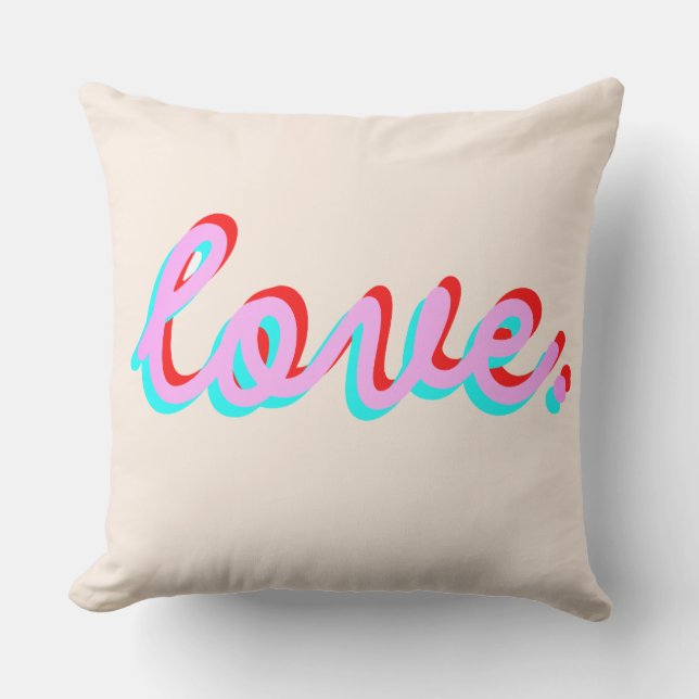 Cojín De Exterior Amor Pillow (Anverso)