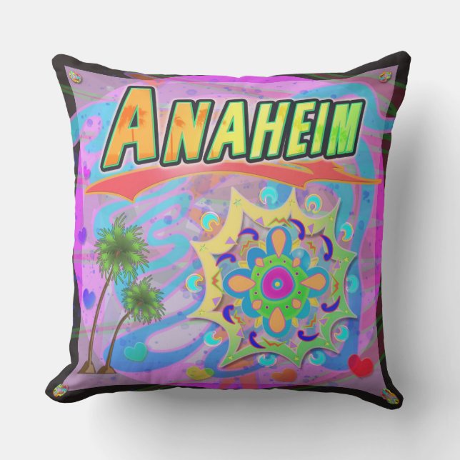 Cojín De Exterior Anaheim Verdadero Pillow Progress (Anverso)