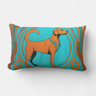 Cojín De Exterior Aqua Deco Naranja Dog