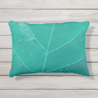 Cojín De Exterior Aqua Leaf