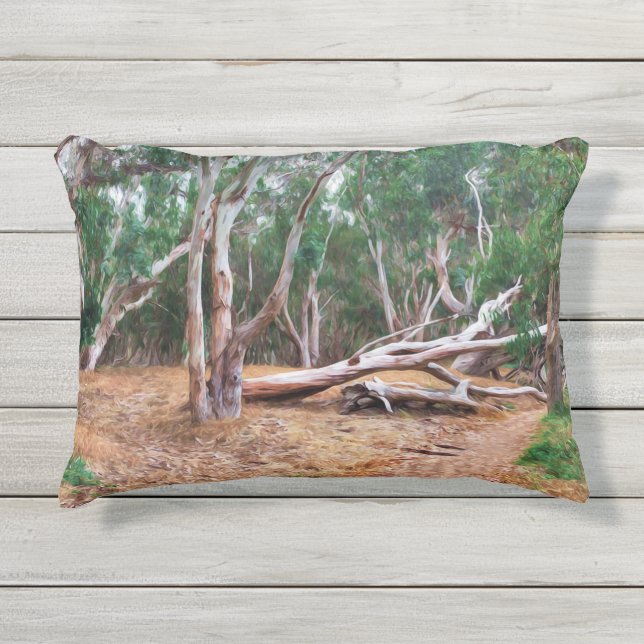 Cojín De Exterior Árboles (Anverso)