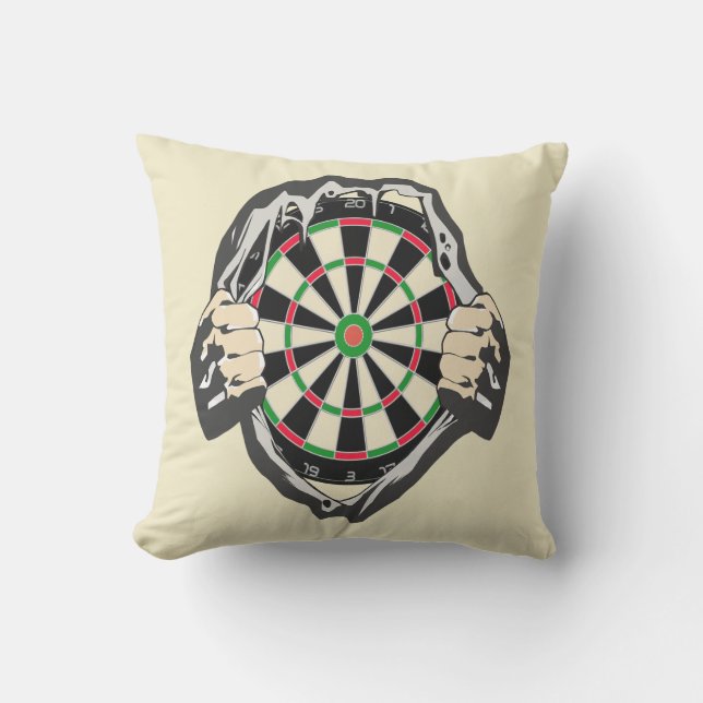 Cojín De Exterior Avance hacia el Bullseye - Ultimate Dartboard (Anverso)