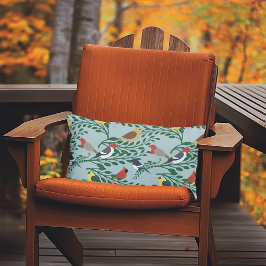 Cojín De Exterior Aves En Las Ramas