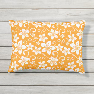 COJÍN DE EXTERIOR AZUL HAWAII (TANGERINA)